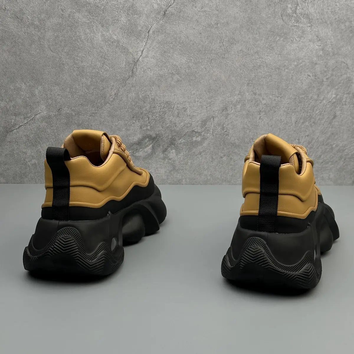 Designer Style Men Shoes Autumn Winter Comfortable Men's Thick Platform Sneakers Fashion Casual Shoes Sports Trainers Tenis