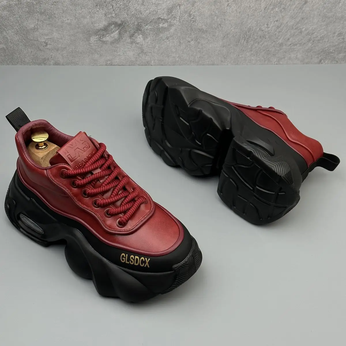 Designer Style Men Shoes Autumn Winter Comfortable Men's Thick Platform Sneakers Fashion Casual Shoes Sports Trainers Tenis