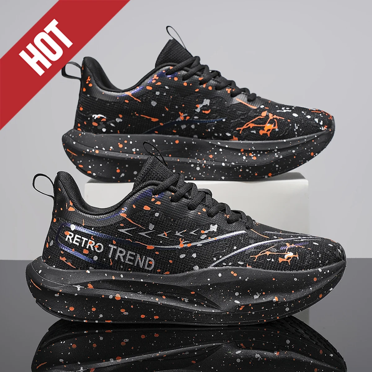 Marathon Running Shoes Carbon Board Big Size 48 Men Sports Breathable Lightweight Women's Comfortable Athletic Outdoor Sneakers