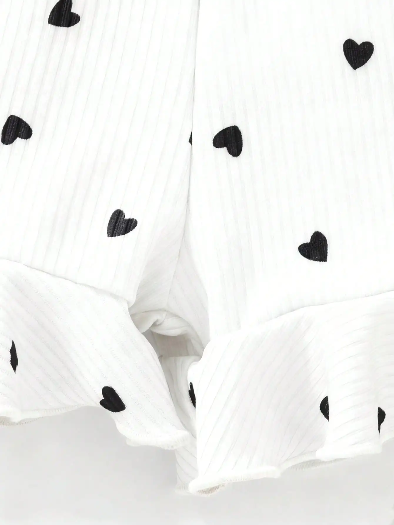 2pcs, 2026 girls' casual summer button up heart-shaped camisole jumpsuit, 2pcs in two colors. Suitable for outdoor travel