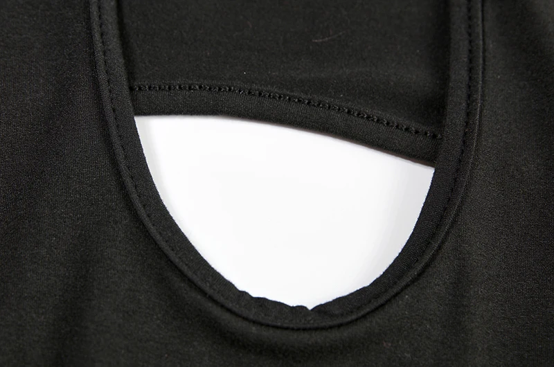 Summer 2026 Sexy Cutout Hanging Neck Dress European American Solid Color Tight Wrapped Hip Dress for Women