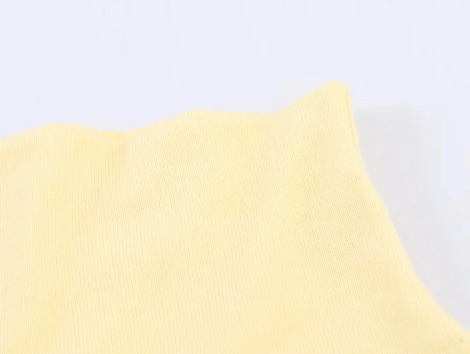 KONDALA Holiday Sexy Chic Women Top Yelllow Asymmetrical Pullover Top Fashion 2026 Spring Summer Party Night Out Female Top Y2k