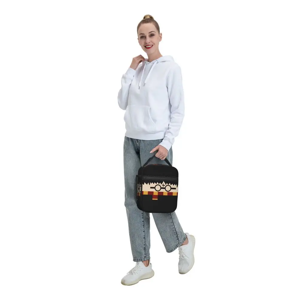Insulated Lunch Box Harries Movie P-Potters Magic World Merch Storage Food Box New Arrival Thermal Cooler Lunch Box For Picnic