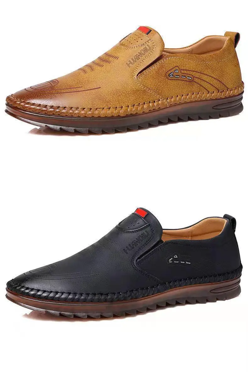 Men Loafers Lightweight Men's Driving Shoes Brand Anti-Slip Comfortable Flat Shoes Designer Rubber Sole Breathable Shoes