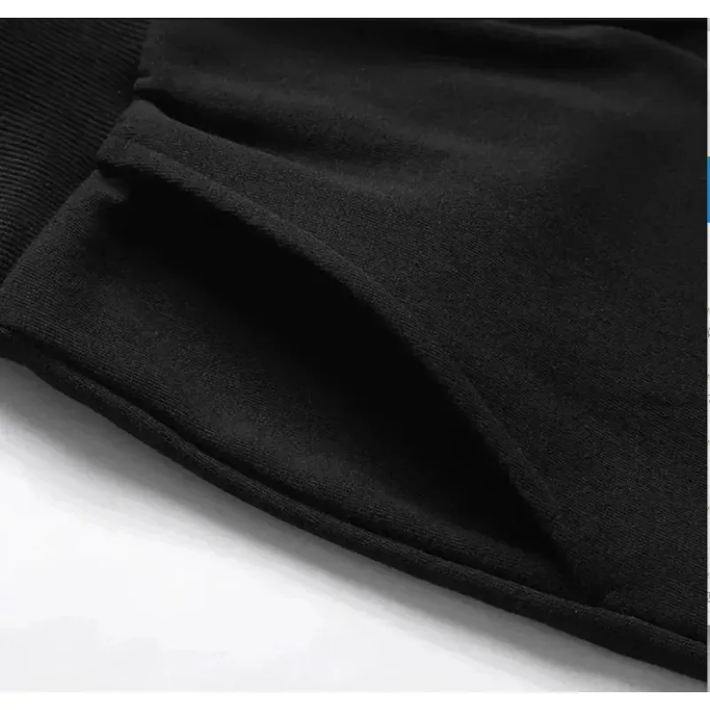 Cotton Grey Five Quarter Pants for Women, Summer Loose Casual Shorts, Sports Style High Waisted Wide Leg Pants