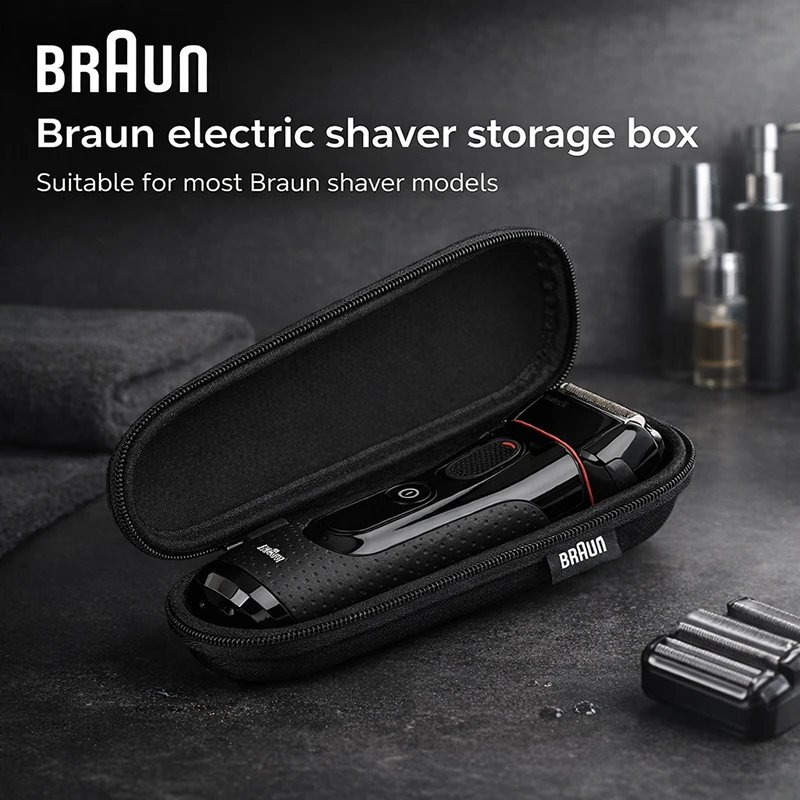 Braun Electric Shaver Storage Box Applicable Model: 330S 3020S 5090CC CT6cc WF1S 720s 7867cc 9030s 9040s 9050cc 340s Travel Box