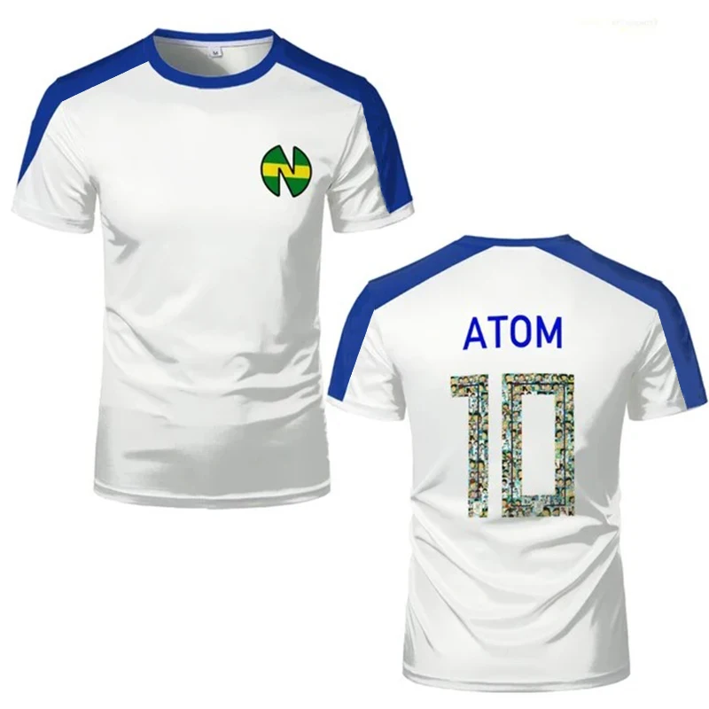 Tsubasa 3D Print Sport Quick-dry Breathable Men T-Shirt Anime Fan Cosplay Harajuku Football Team Short Sleeve Summer Clothes Top