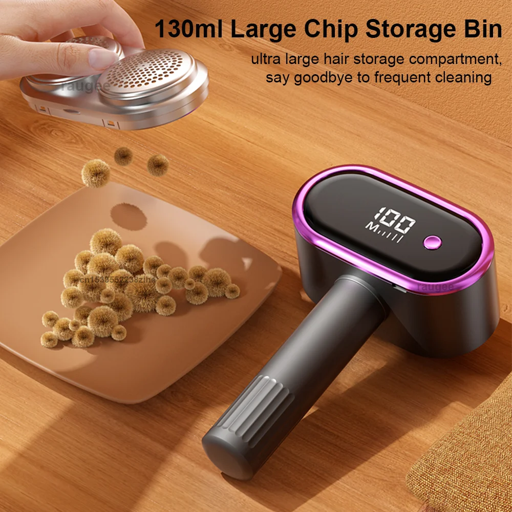 Electric Hair Ball Trimmer USB Lint Shaver High-Speed Double Motor Clothes Lint Remover For Clothes Fluff And Pellet Removal