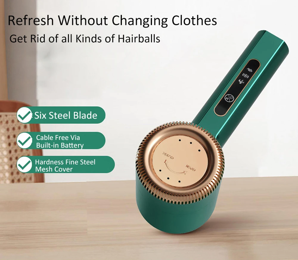Electric Hair Ball Trimmer USB Lint Shaver High-Speed Double Motor Clothes Lint Remover For Clothes Fluff And Pellet Removal