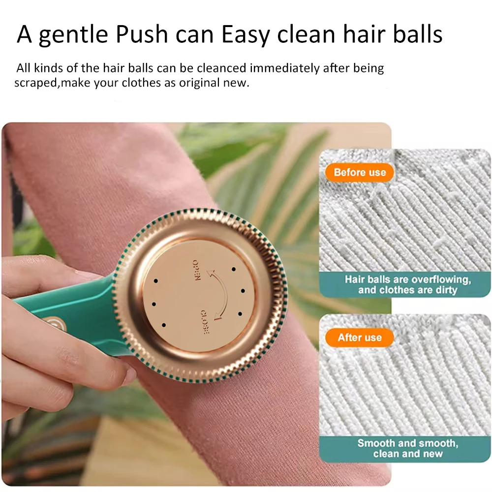 Electric Hair Ball Trimmer USB Lint Shaver High-Speed Double Motor Clothes Lint Remover For Clothes Fluff And Pellet Removal