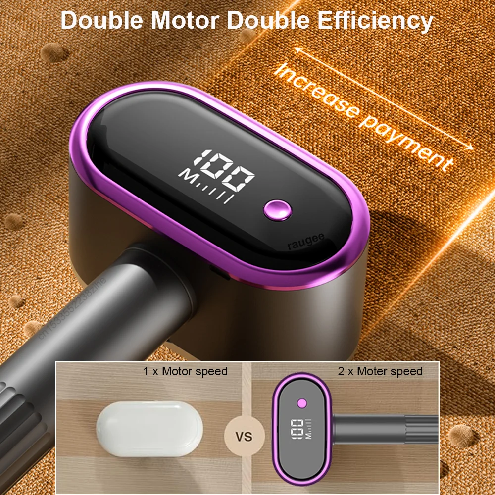Electric Hair Ball Trimmer USB Lint Shaver High-Speed Double Motor Clothes Lint Remover For Clothes Fluff And Pellet Removal