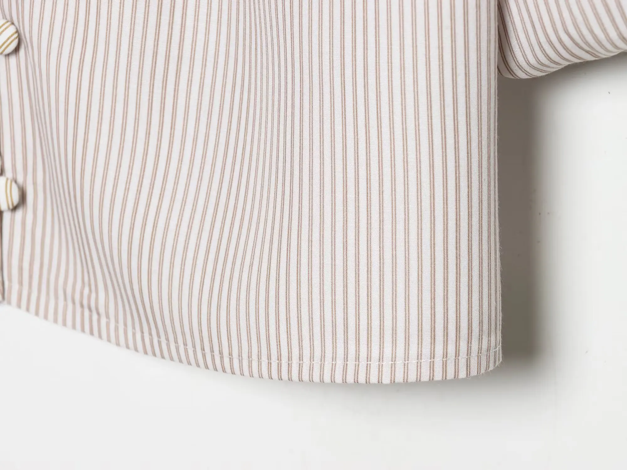 KONDALA Casual Chic Bow Striped Shirt Women's Elegant Commute Half Sleeve Shirt New 2026 Spring Summer Fashion Holidays Lady Top