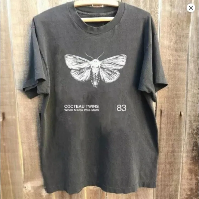 Cocteau Twins Band T-shirt 90s Band T-shirt Summer New Vintage Unisex Casual Y2K T-shirt