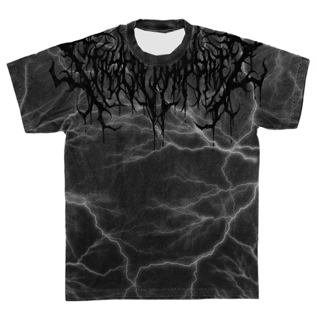 2026 Gothic Style Men's Fashion Cool Trendy Womens T-shirt Summer Autumn 3D Printed Casual Round Neck Short Sleeve New Tee Top
