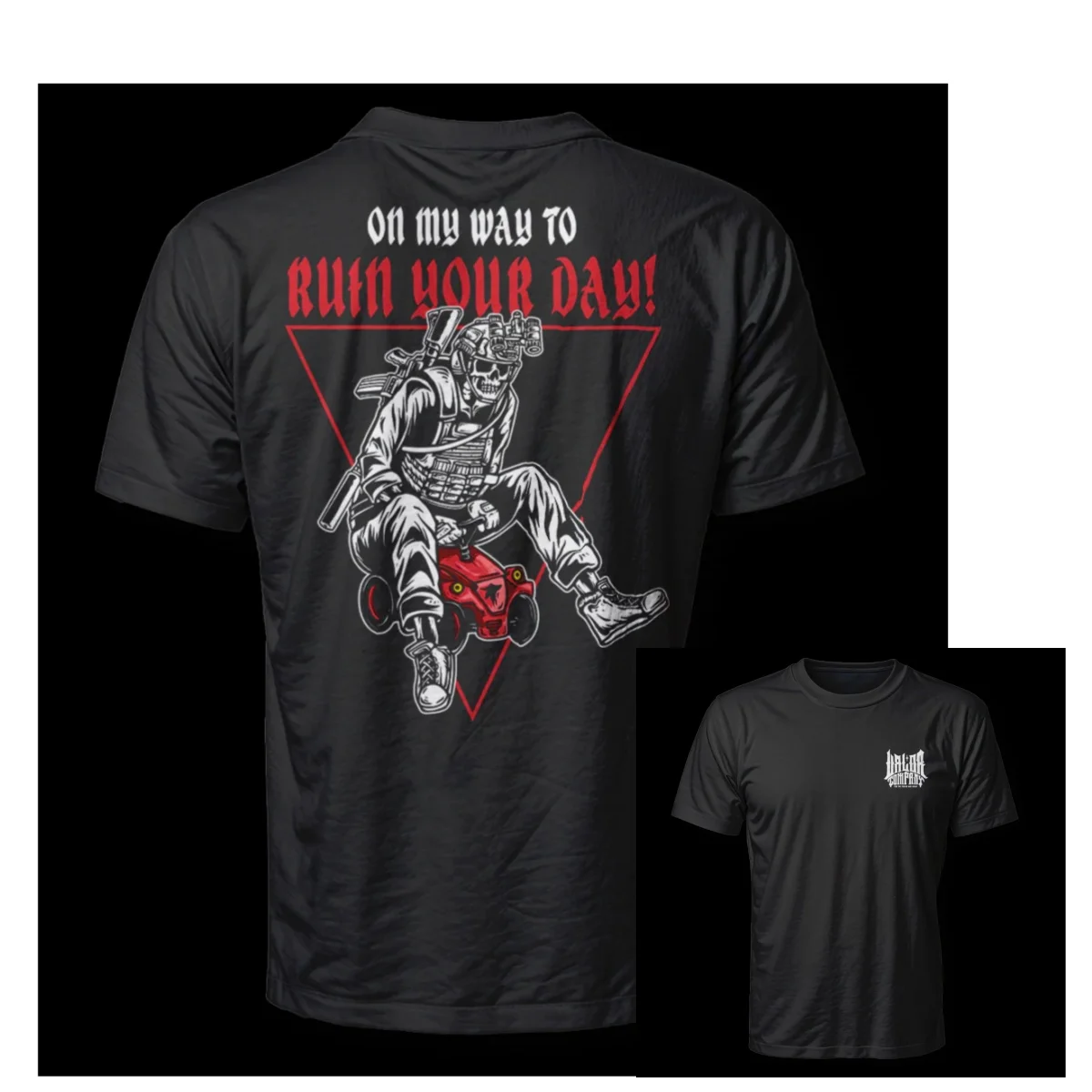 Trendy Military Tactics, Humorous Phrases, Diesel Outdoor Sports and Leisure T-shirts, Men's and Women's Luxury Brand Tops