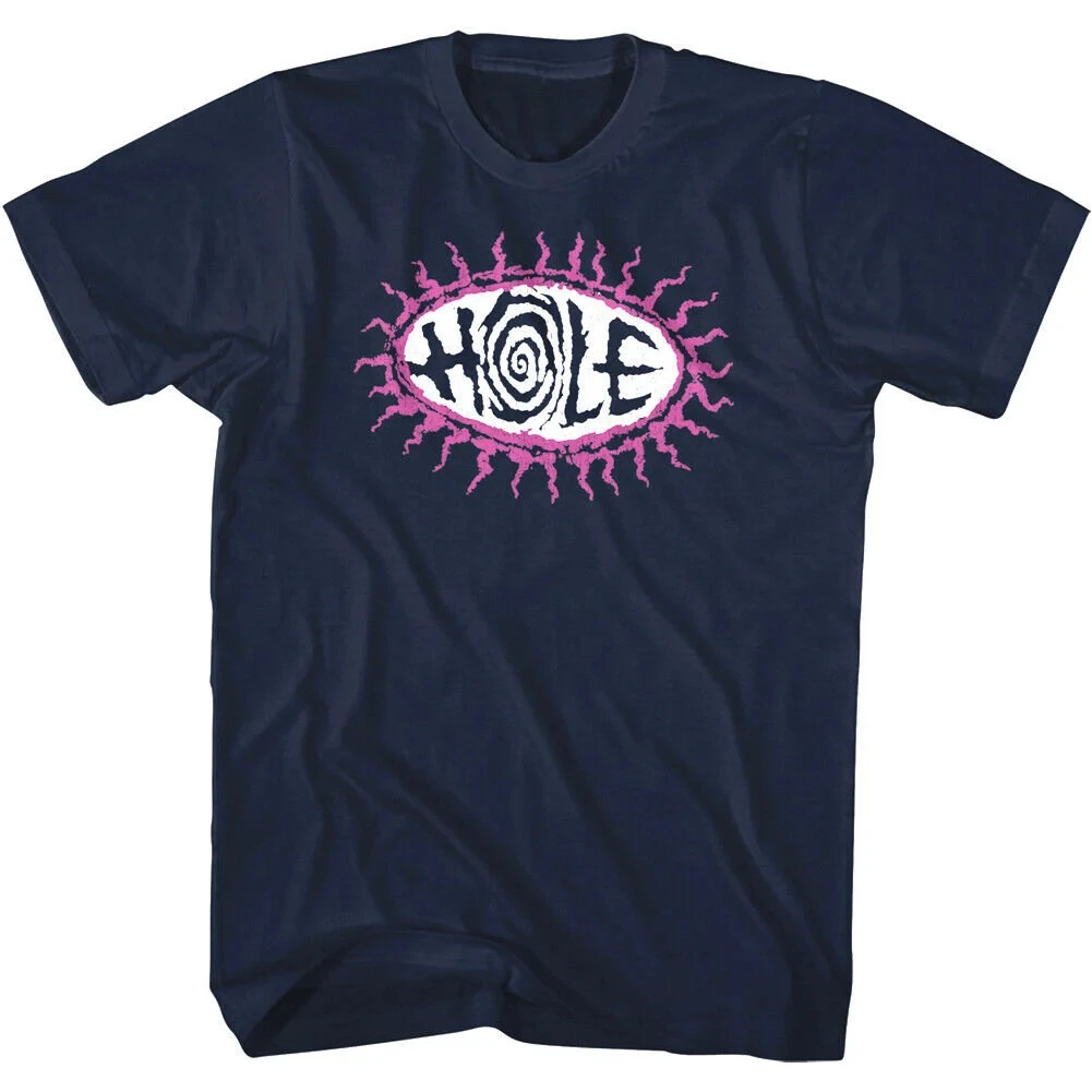 Hole band men's T-shirt with "Love Spell" lyrics design pure cotton suitable for all seasons streetwear style graphic t shirts