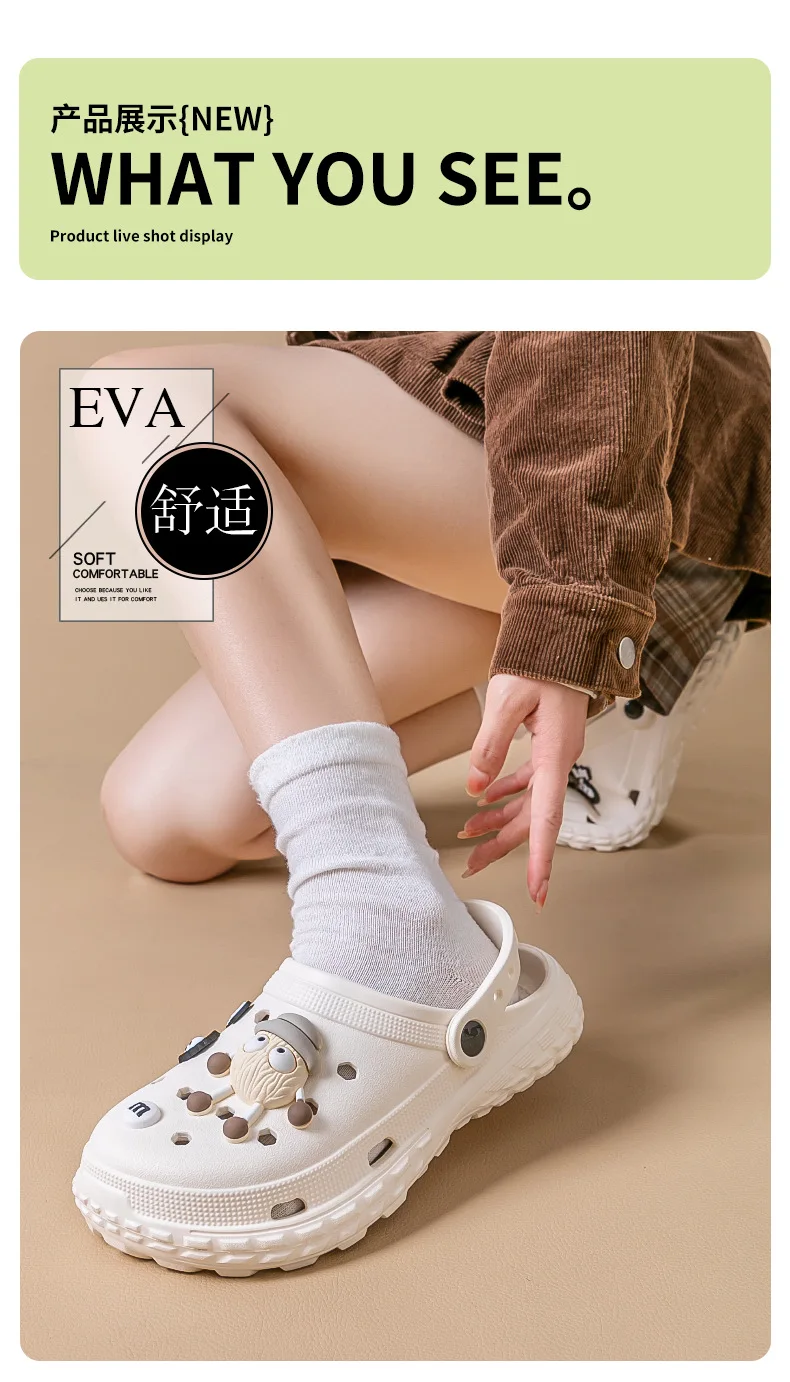 Breathable Unisex Summer Sandals Non Slip Beach Shoes for Garden Walking Outdoor Water Sports Wholesale