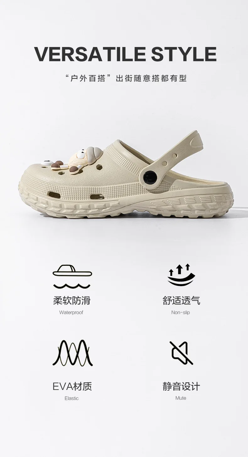 Breathable Unisex Summer Sandals Non Slip Beach Shoes for Garden Walking Outdoor Water Sports Wholesale