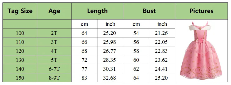Girls Costume Princess Dress Up Party Vestidos Halloween Cosplay Costume Kid Birthday Party Gift Dress