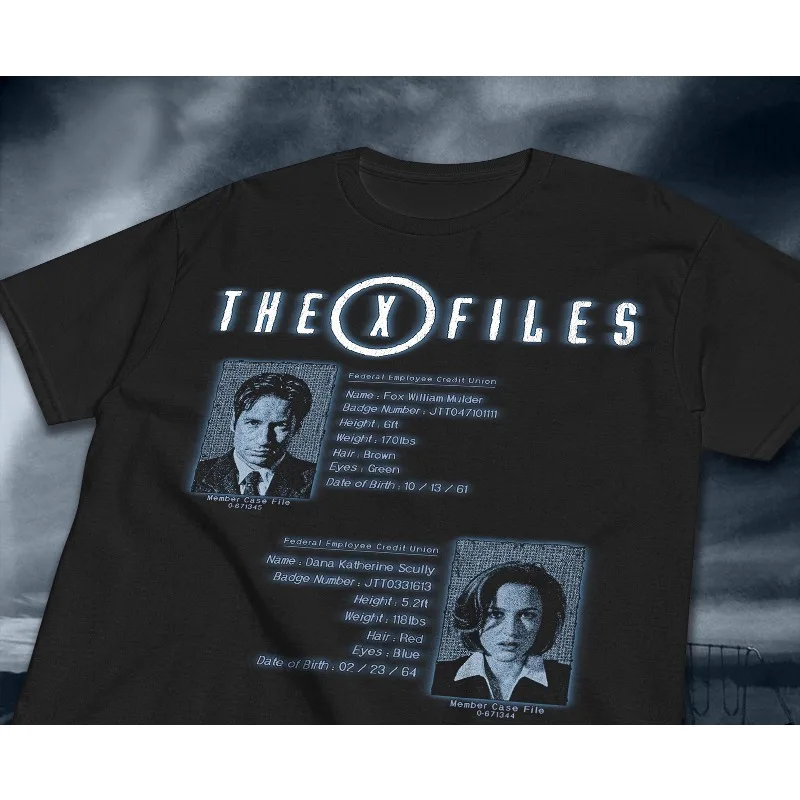 X-Files T-shirt: "Very Suspect" Men's T-shirt Summer New Y2K Cotton Casual Fashion Unisex T-shirt
