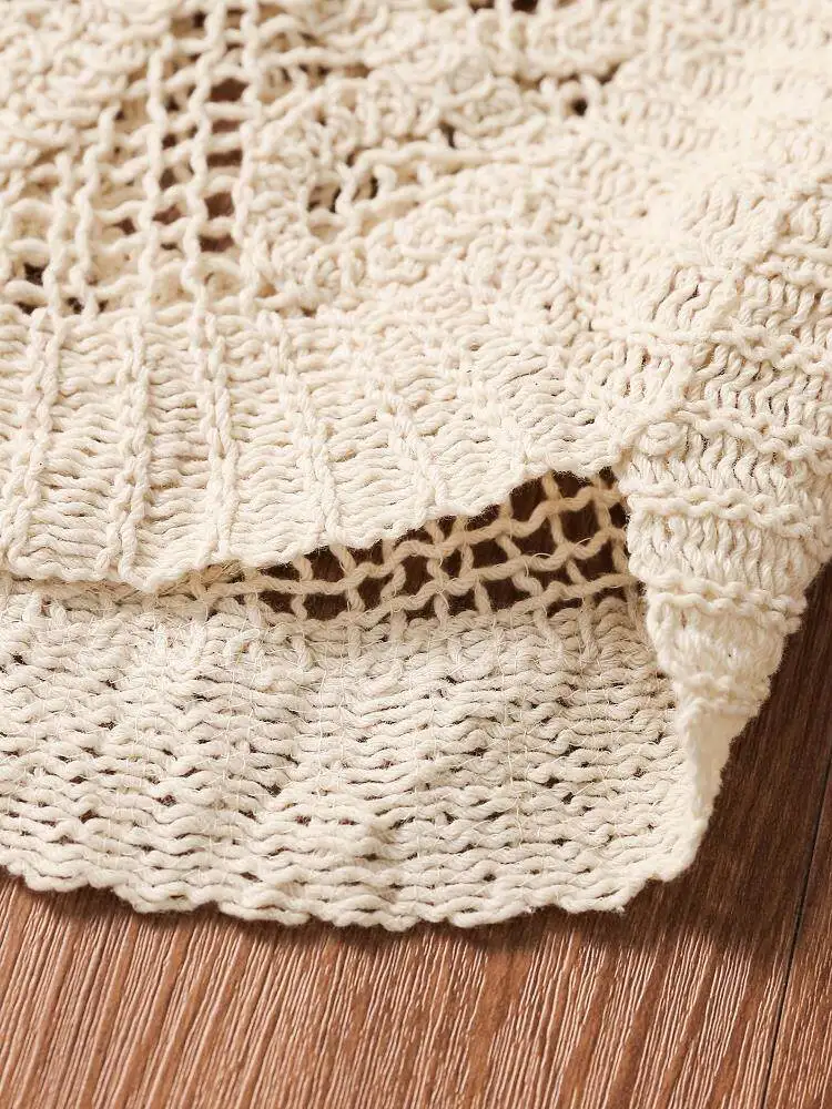 Crochet Vest Top Sheer Floral Embroidered Lace Tank Sleeveless Blouse Openwork Mesh Top Retro Boho Summer Beach Vacation Outfit
