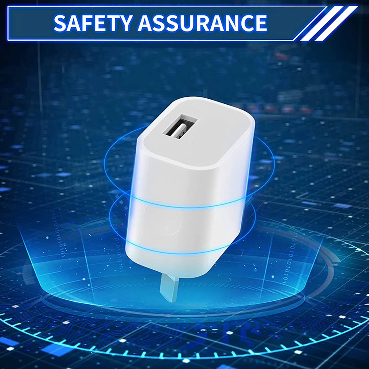 10pcs 2A USB Power Adapter, USB Charger Plug, USB Wall Plug 5V Charger, Aus USB Plug 5V/2.1A Adapter SAA Certifier For Mobile