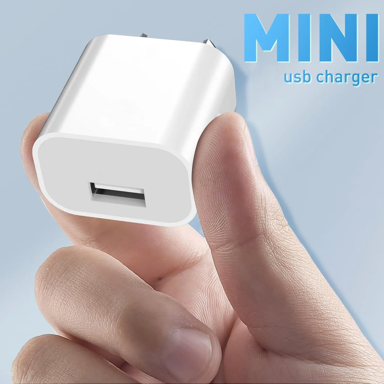 10pcs 2A USB Power Adapter, USB Charger Plug, USB Wall Plug 5V Charger, Aus USB Plug 5V/2.1A Adapter SAA Certifier For Mobile