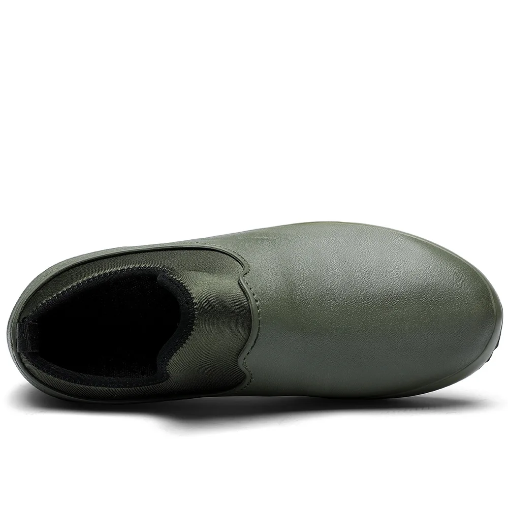 Men Chef Shoes Non Slip Work Sneakers Breathable Slip on Unisex Clogs Women Casual Walking Rain Shoes Plus Size 2024