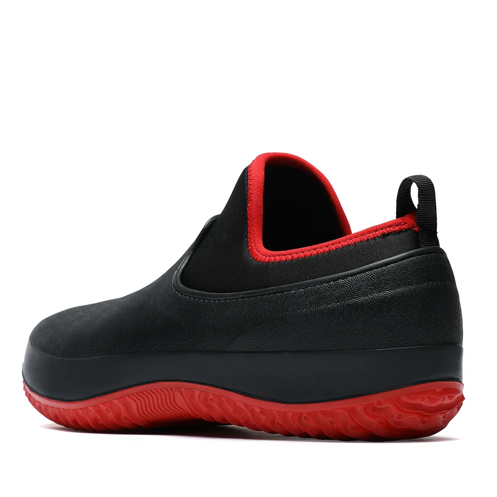 Men Chef Shoes Non Slip Work Sneakers Breathable Slip on Unisex Clogs Women Casual Walking Rain Shoes Plus Size 2024
