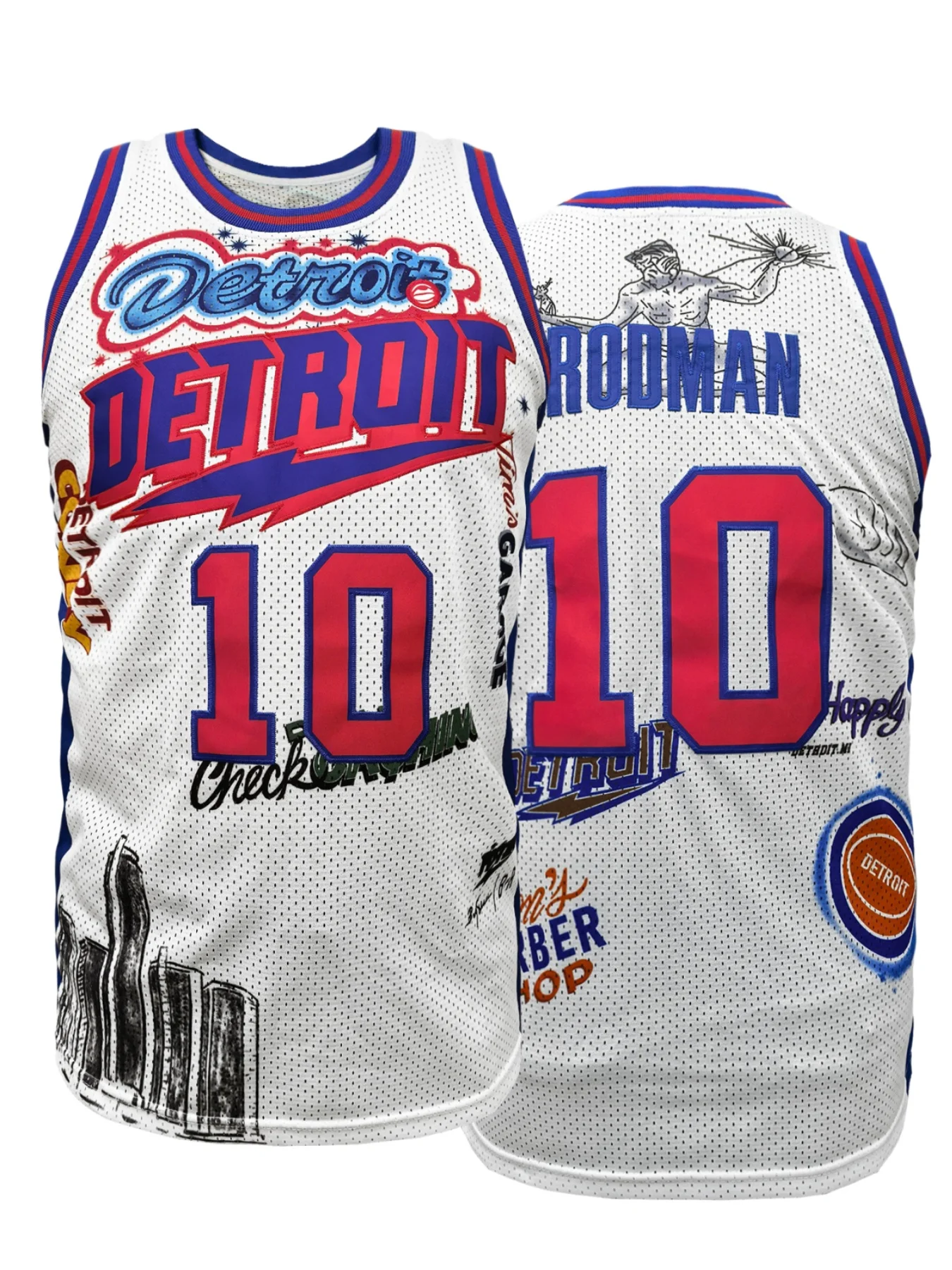 2026 Summer Men's Fast Dry Breathable Sleeveless Basketball Jersey Fashion Kids Vest Graffiti Print Athletic Tank Top Streetwear
