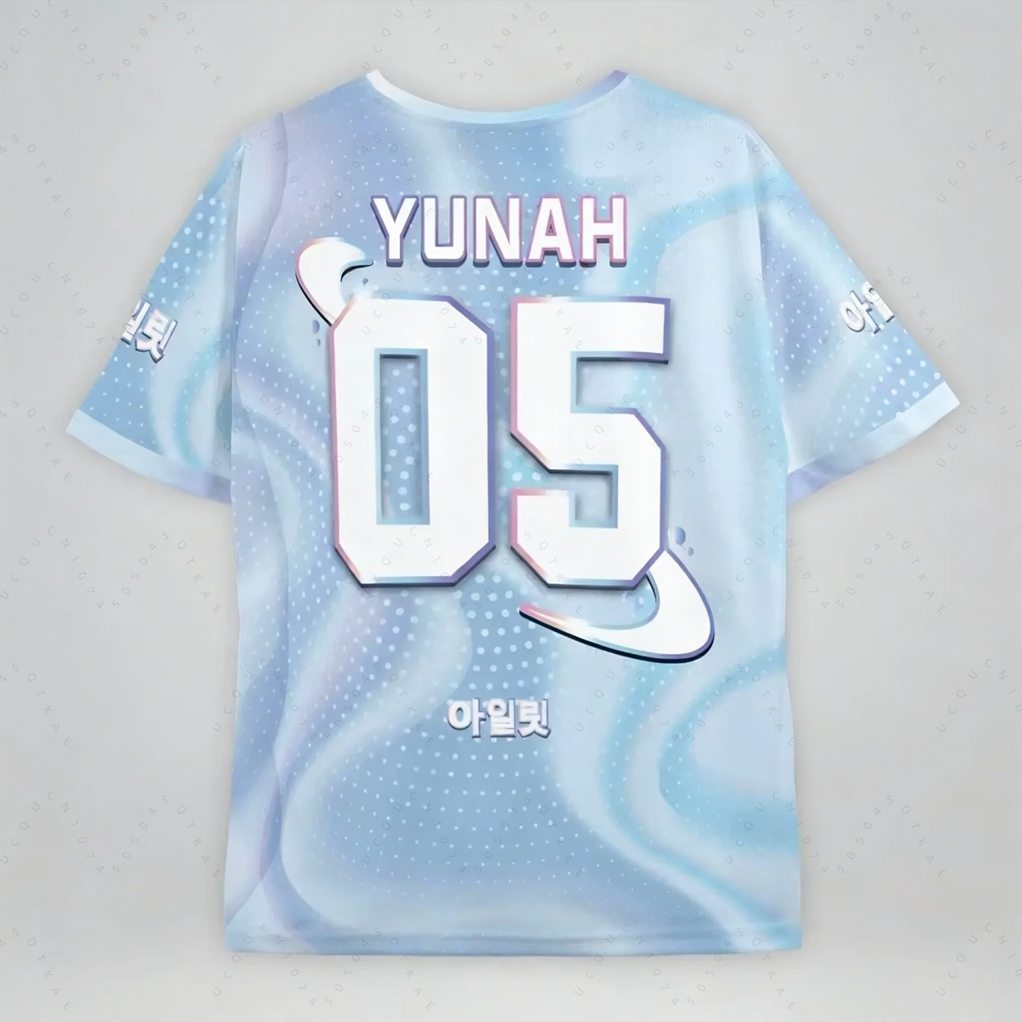 2026 Women Men Fashion Short Sleeve Illit Minju Fans Summer Tee Lightweight Sport Daily Tee Oversized Sport Children T-Shirts