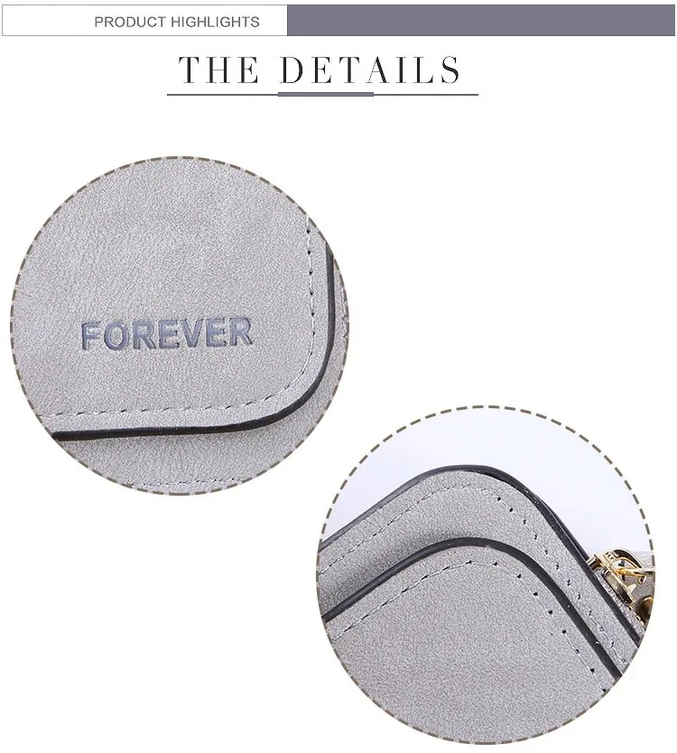 The new design is a highlight Women's Long Wallet features multiple card slots a coin pocket and a cell phone pouch Perfect gift