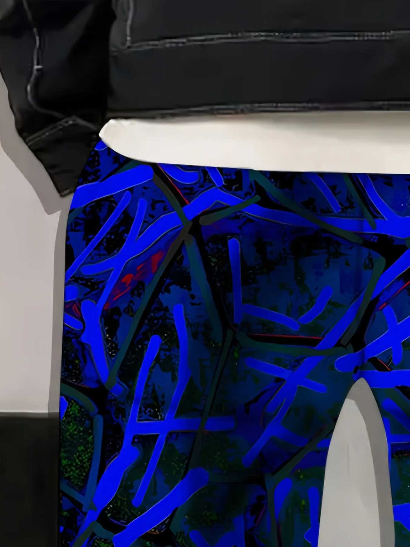Men's Fashion Design 3D Colorful Stripe Pattern Printed Sports Pants Fashion Pants Suitable for Home Wear Pajamas Comfortable