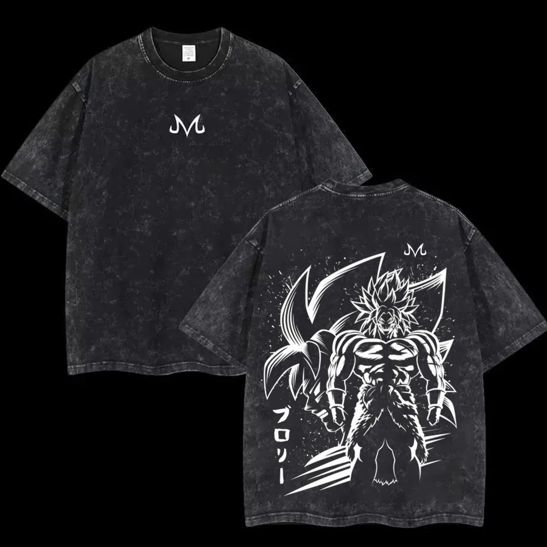 Anime Dragon Ball Cosplay Washed Goku T-Shirt Cotton Large Casual Sports Vegeta Gym T-Shirt Men's Harajuku Tee Clothing