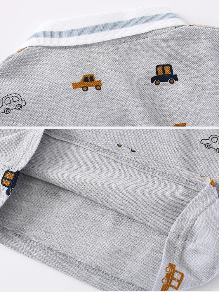 Toddler Kids Short Sleeve POLO Shirts Summer Casual Cotton Tees for Baby Outerwear Children 1 to 7 Y Solid T-shirts Baby Tops