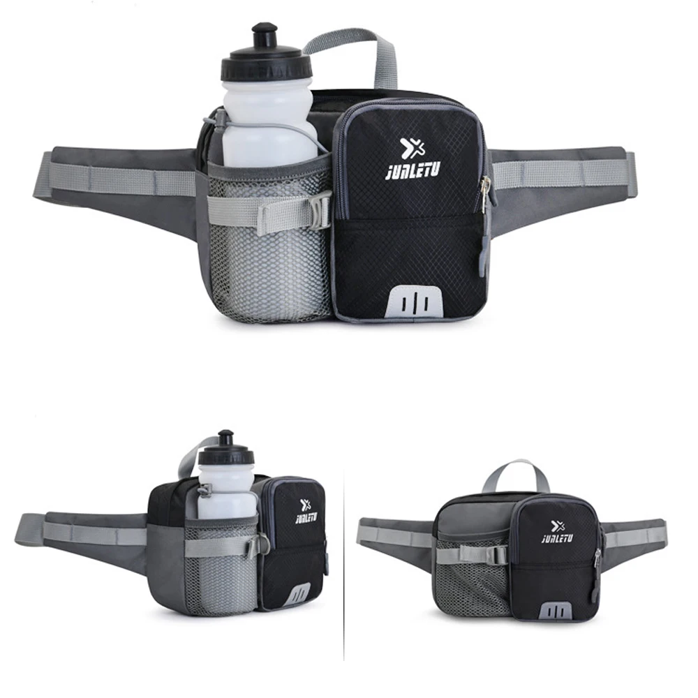 1PCSFanny Pack Waist Bag - Unisex Running Gear with Phone & Water Bottle Holder, Adjustable Belt for Travel, Workout & Hiking