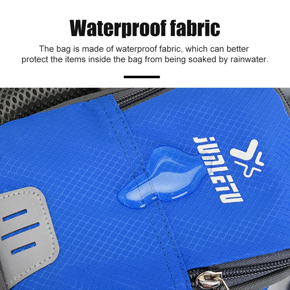 1PCSFanny Pack Waist Bag - Unisex Running Gear with Phone & Water Bottle Holder, Adjustable Belt for Travel, Workout & Hiking