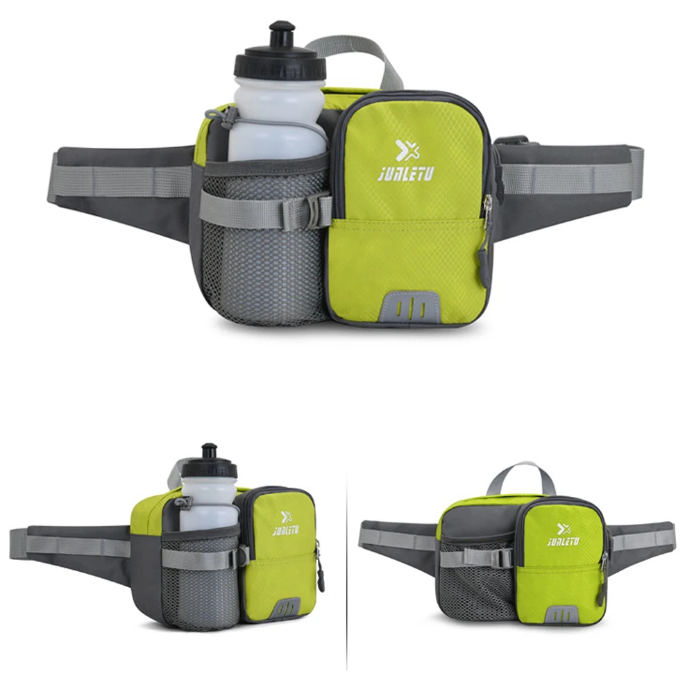 1PCSFanny Pack Waist Bag - Unisex Running Gear with Phone & Water Bottle Holder, Adjustable Belt for Travel, Workout & Hiking