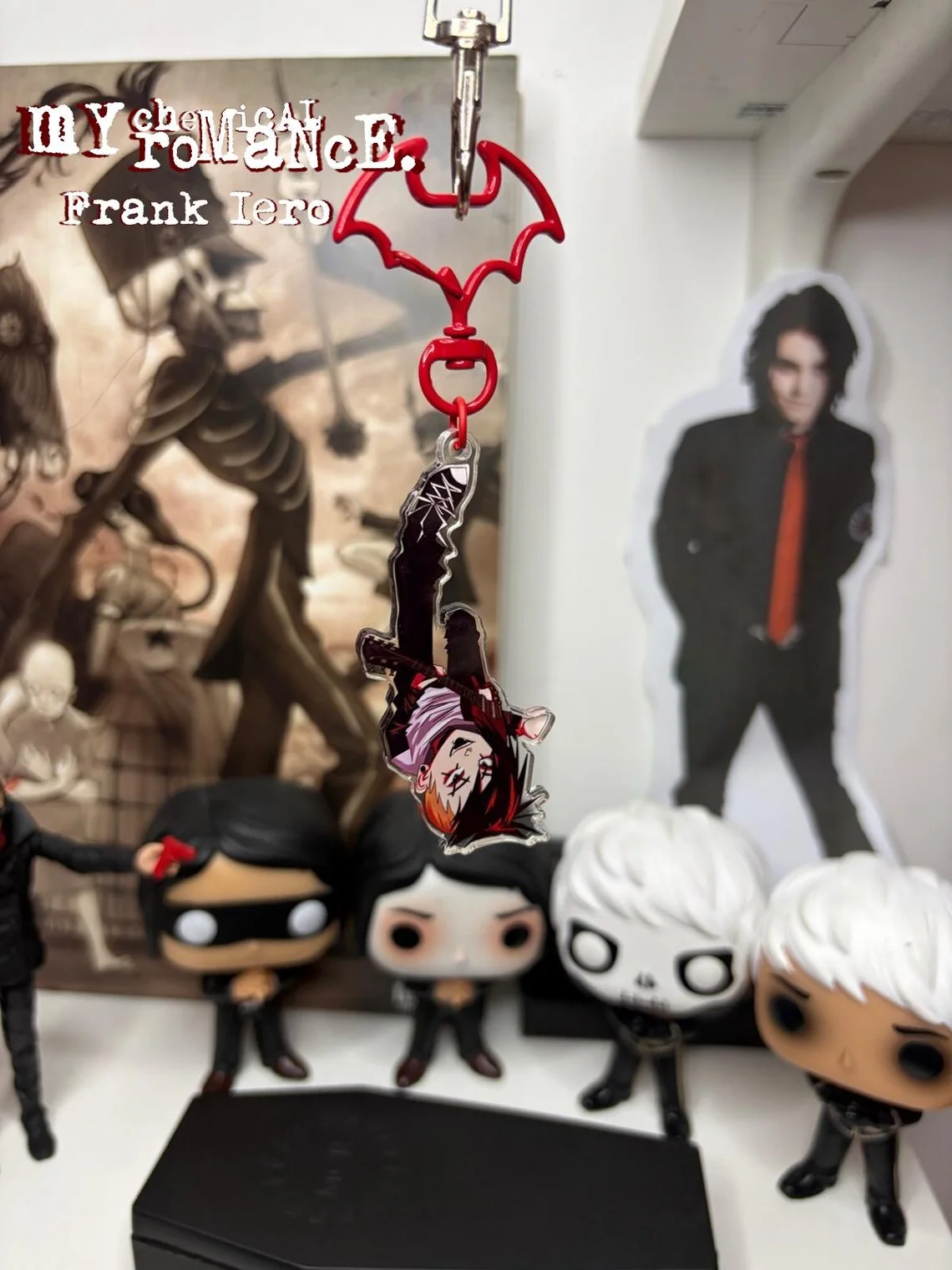 My Chemical Romance Acrylic Keychains Anime Keychains for Teens And Kids Keychain Anime Keychains Vinyl Keychains