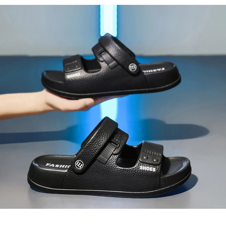 Men's Premium Summer Slippers Fashion Anti-slip Outdoor Beach Sandals 2026 New Soft Sole EVA Slides Thick Sole Casual slippers
