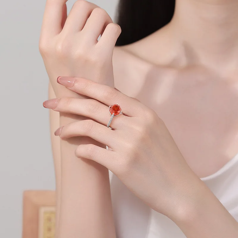 925 Sterling Silver Stylish Fine Octagon Millennium Rose Cut Zircon Ring Birthday Party Anniversary Gift