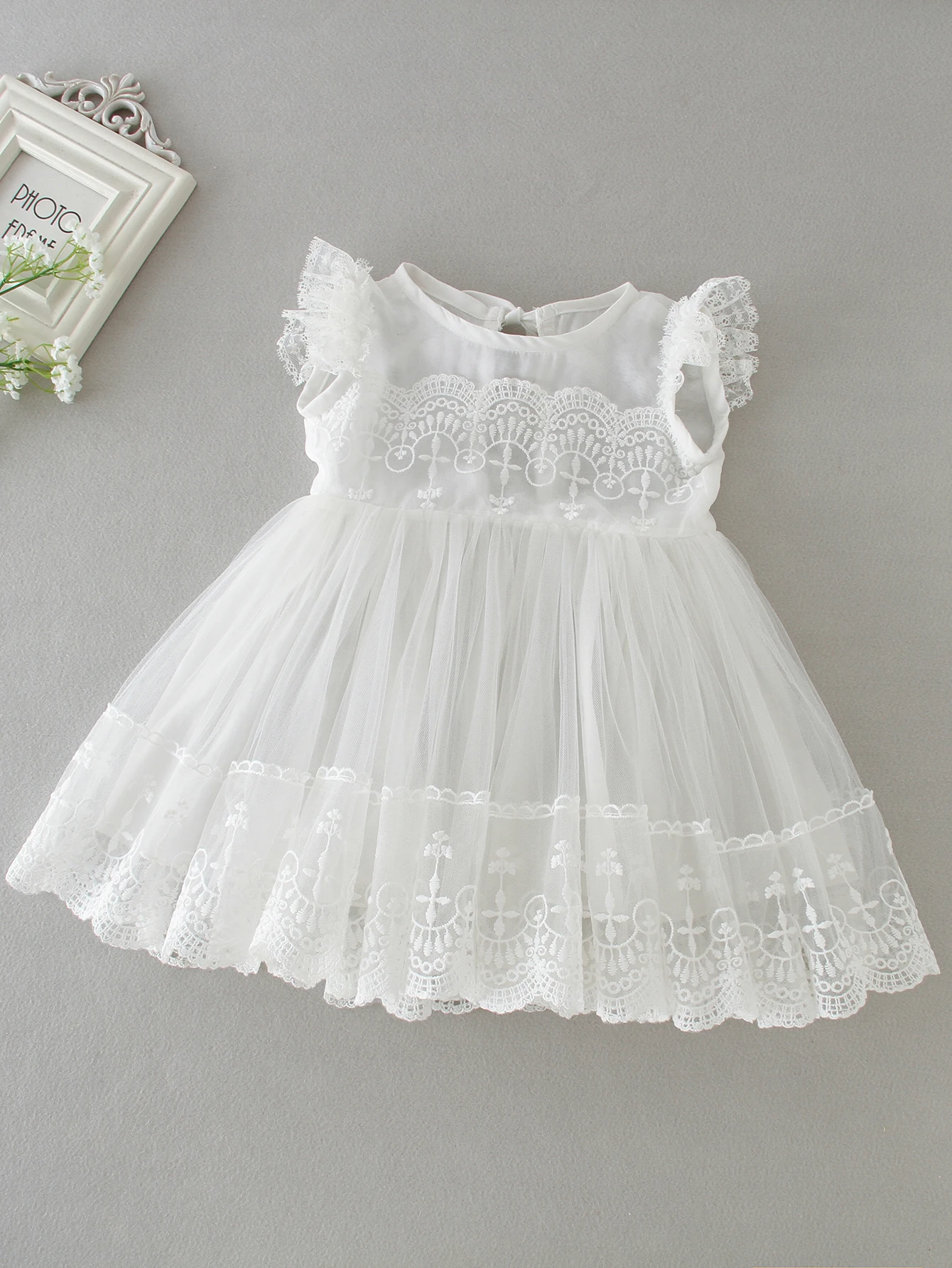 Baby Girl 0-2 Years Old Baby Wine Red Baptism Dress,Lace Net Skirt,Princess Dress,Wedding Flower Girl Dress,Birthday,With Hat