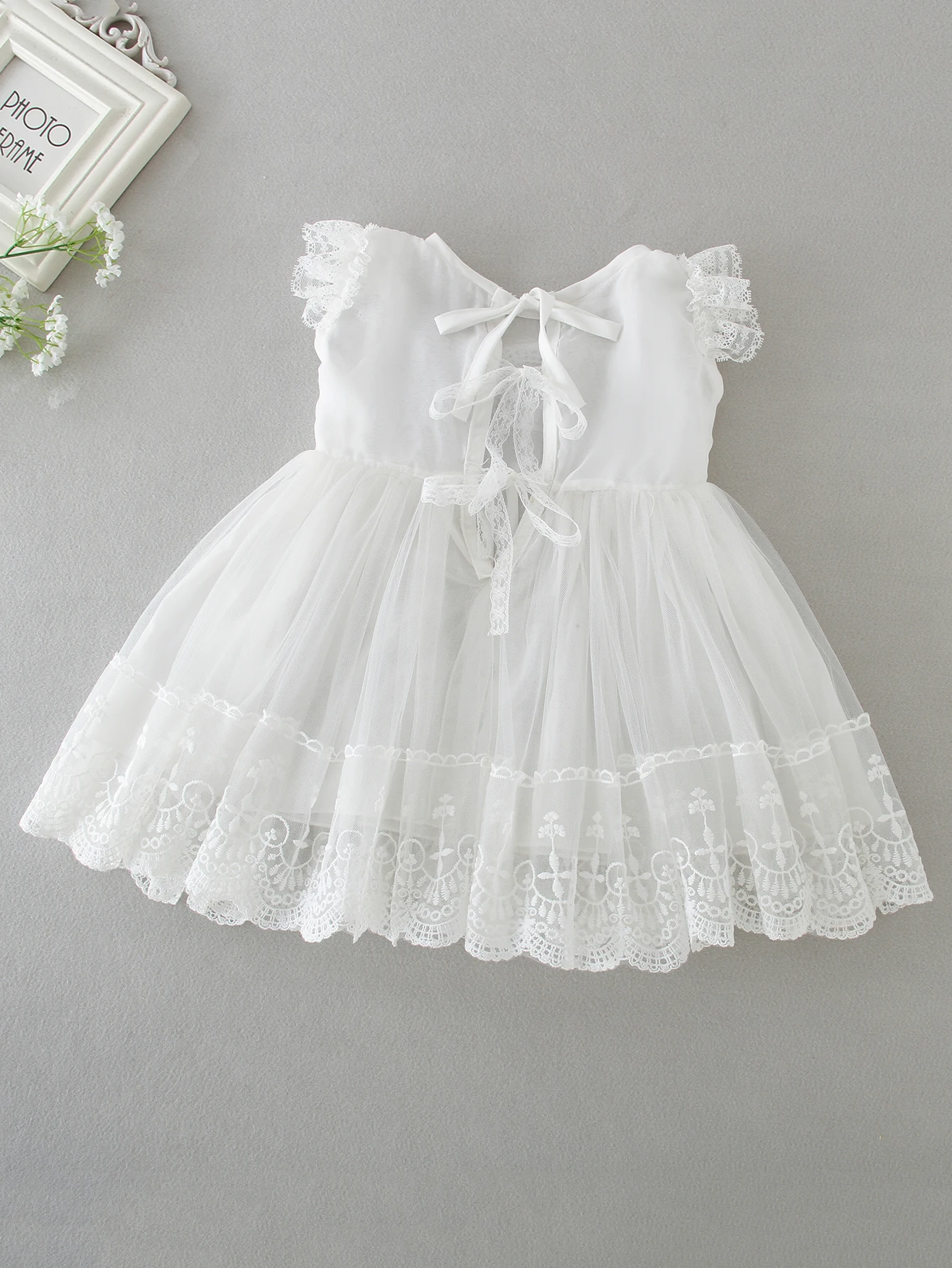 Baby Girl 0-2 Years Old Baby Wine Red Baptism Dress,Lace Net Skirt,Princess Dress,Wedding Flower Girl Dress,Birthday,With Hat
