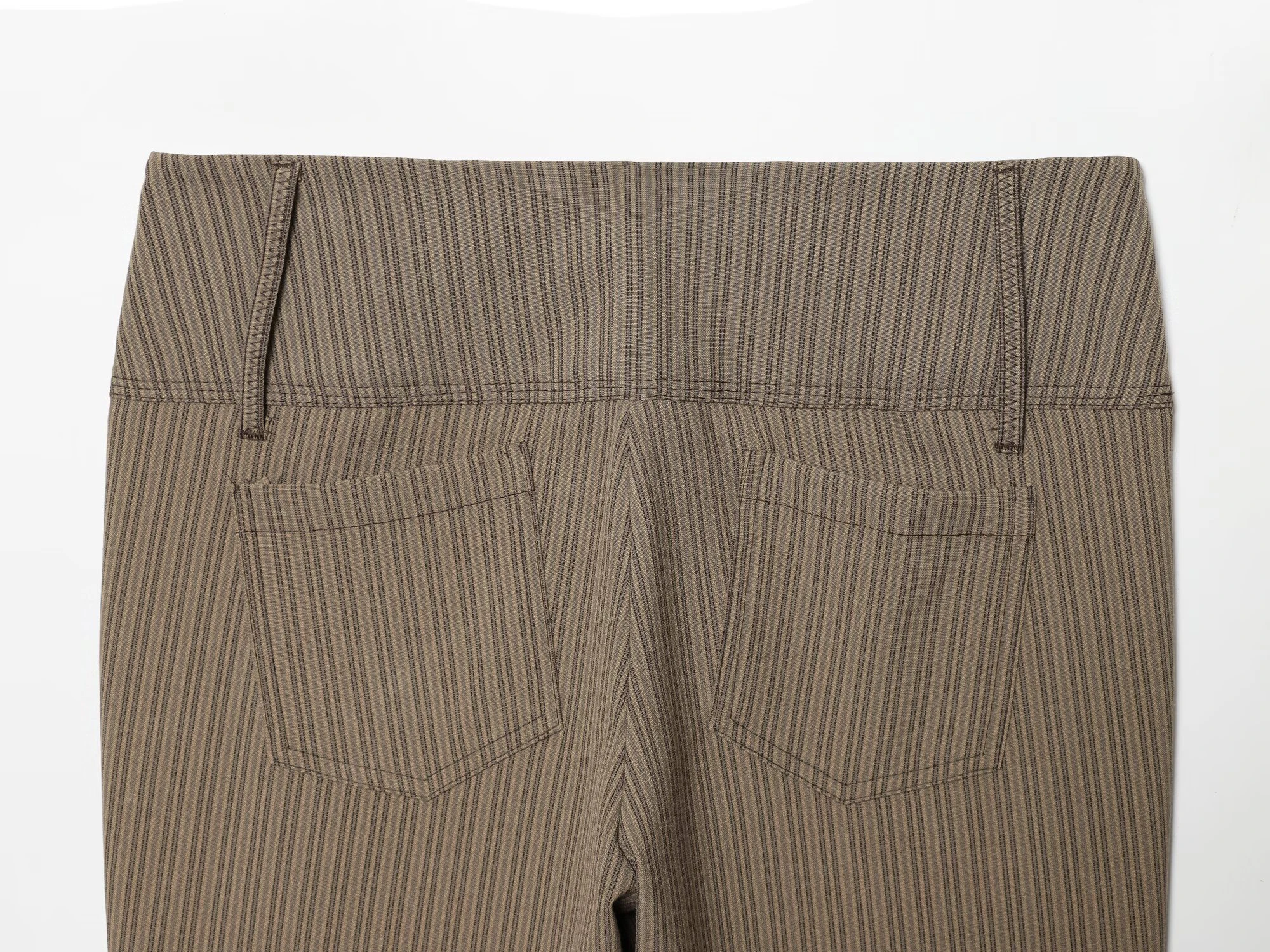European and American style women's new fashion stripe slim-fit suit jacket and high-waisted pants set