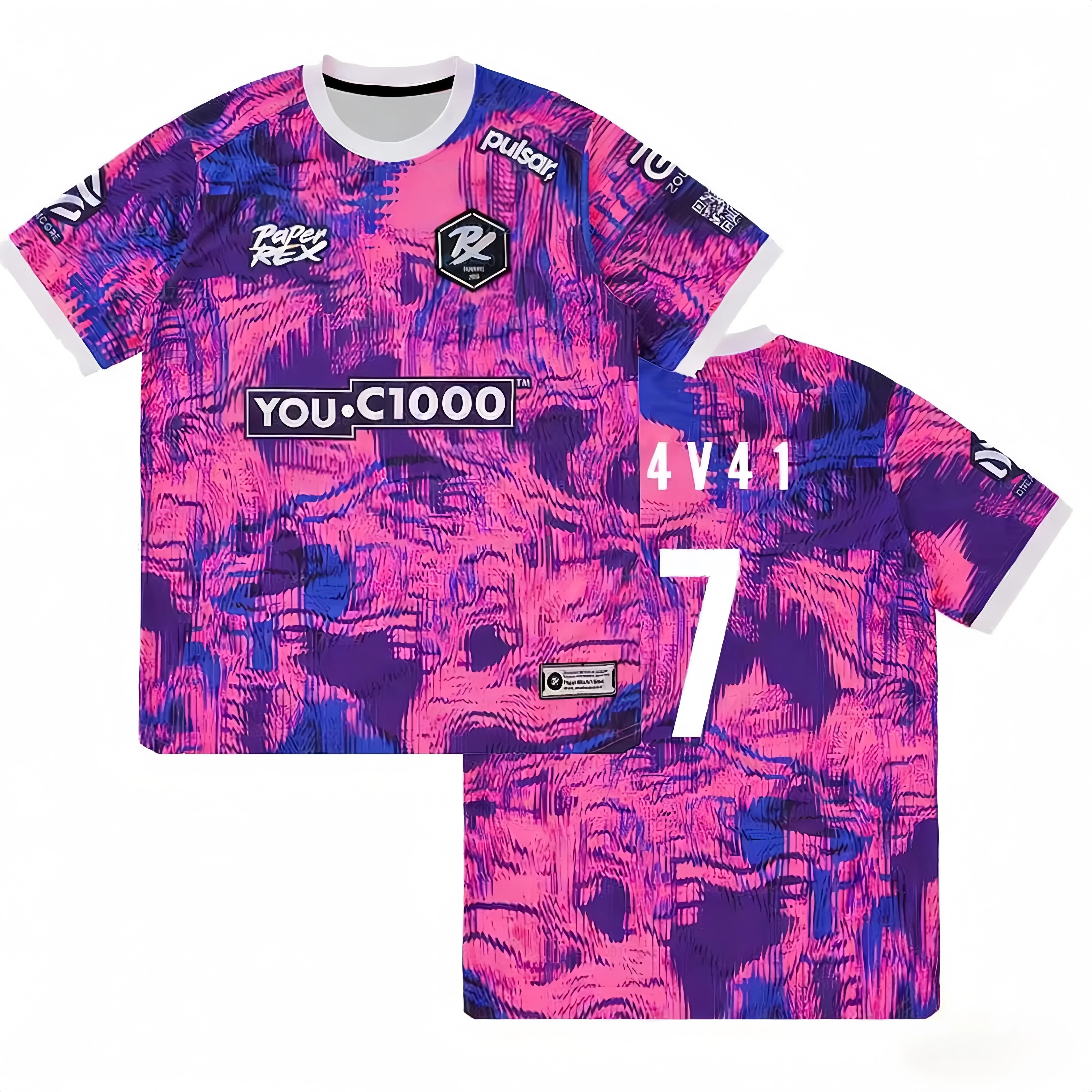 202526 Uniforms Fashion T-shirts Men's Streetwear Fan T-shirts