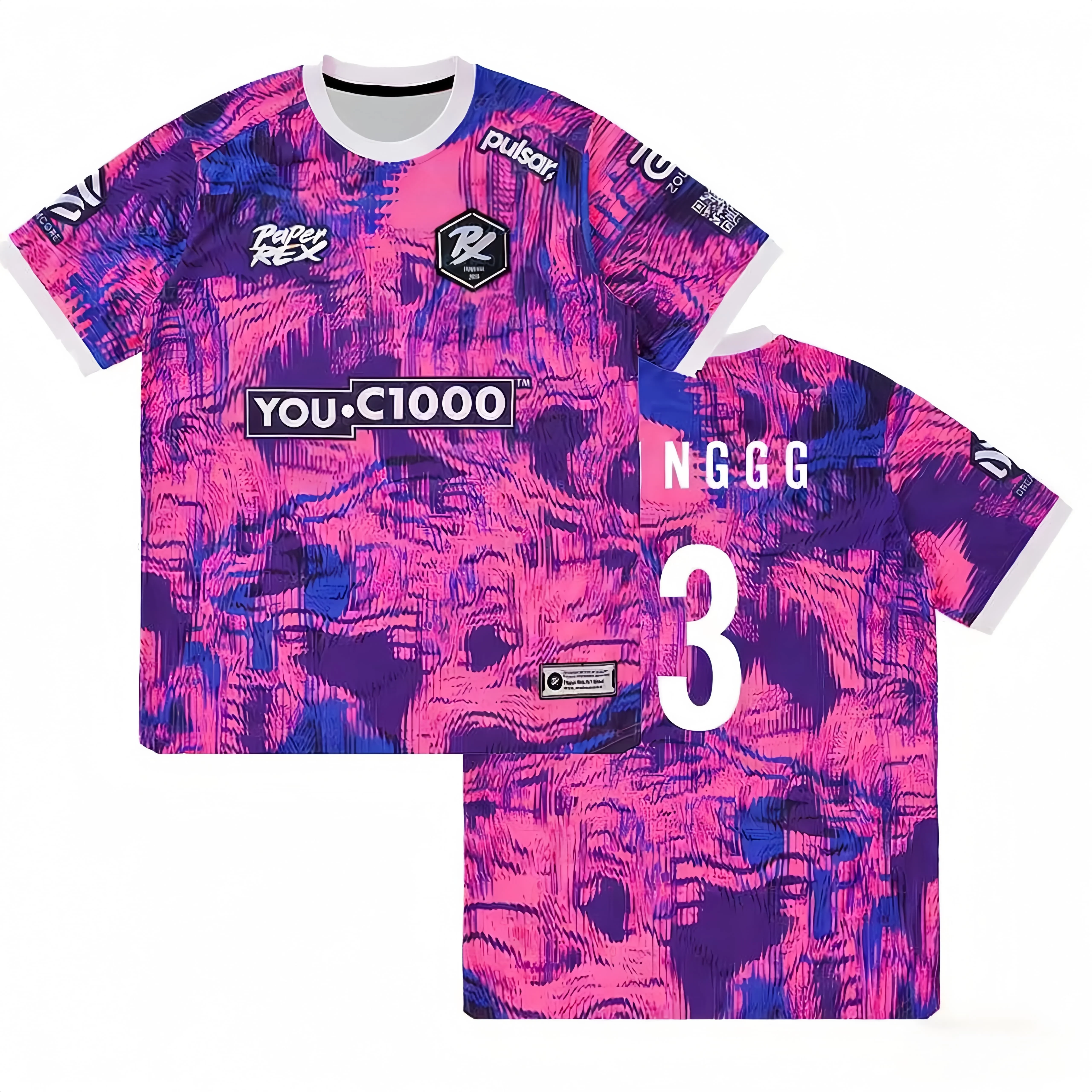 202526 Uniforms Fashion T-shirts Men's Streetwear Fan T-shirts