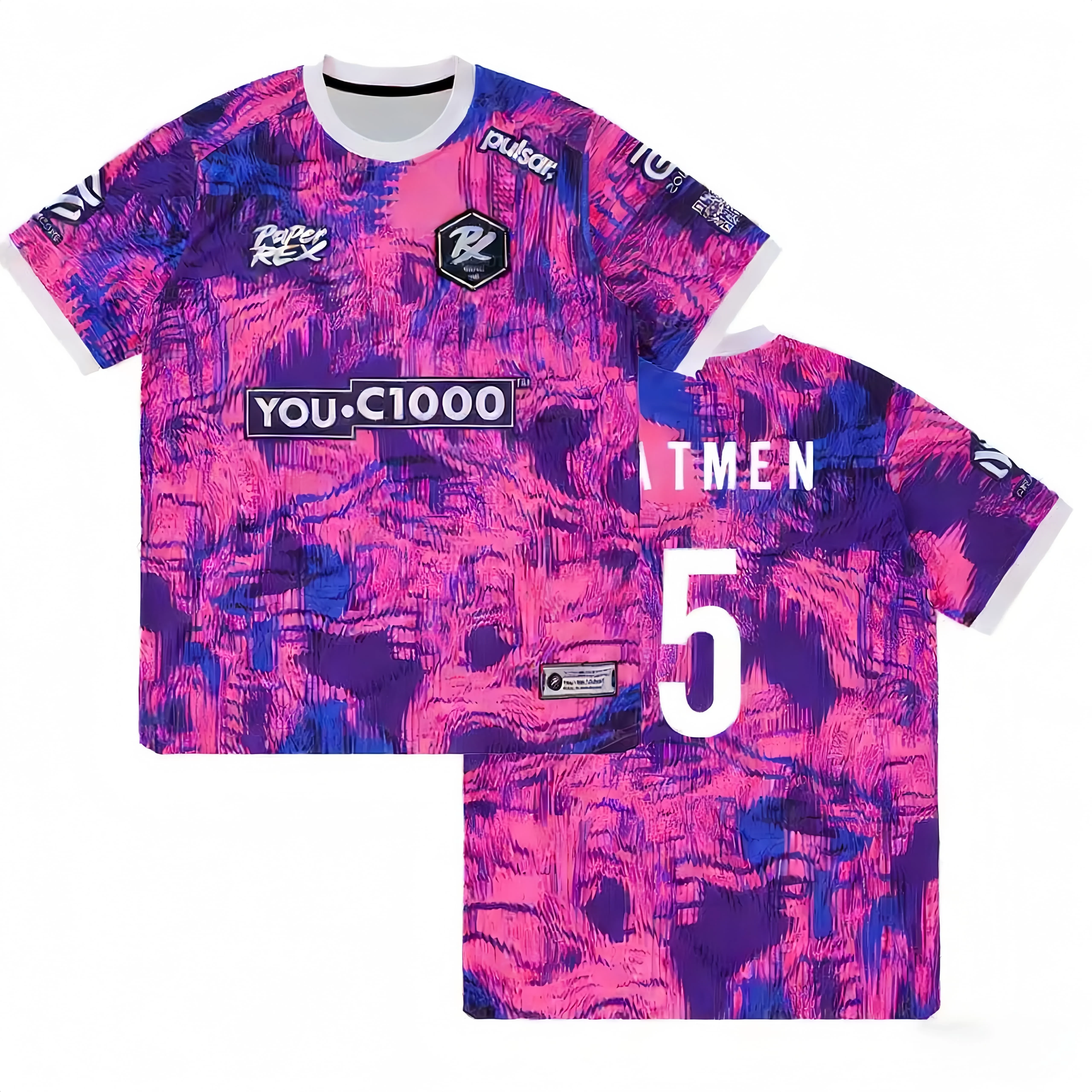 202526 Uniforms Fashion T-shirts Men's Streetwear Fan T-shirts