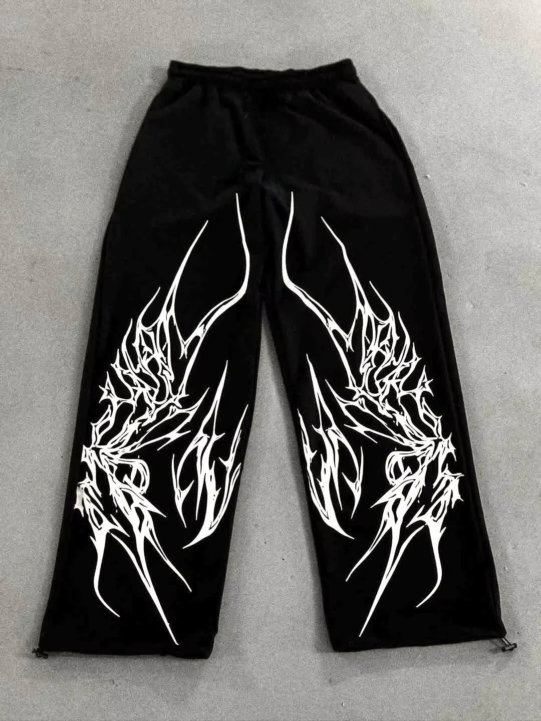 Summer 2026 Fashion New Retro Gothic Retro 3D Printed Hip-hop Sports Casual Pants Hip-hop Street Wear Loose Pants Plus Size