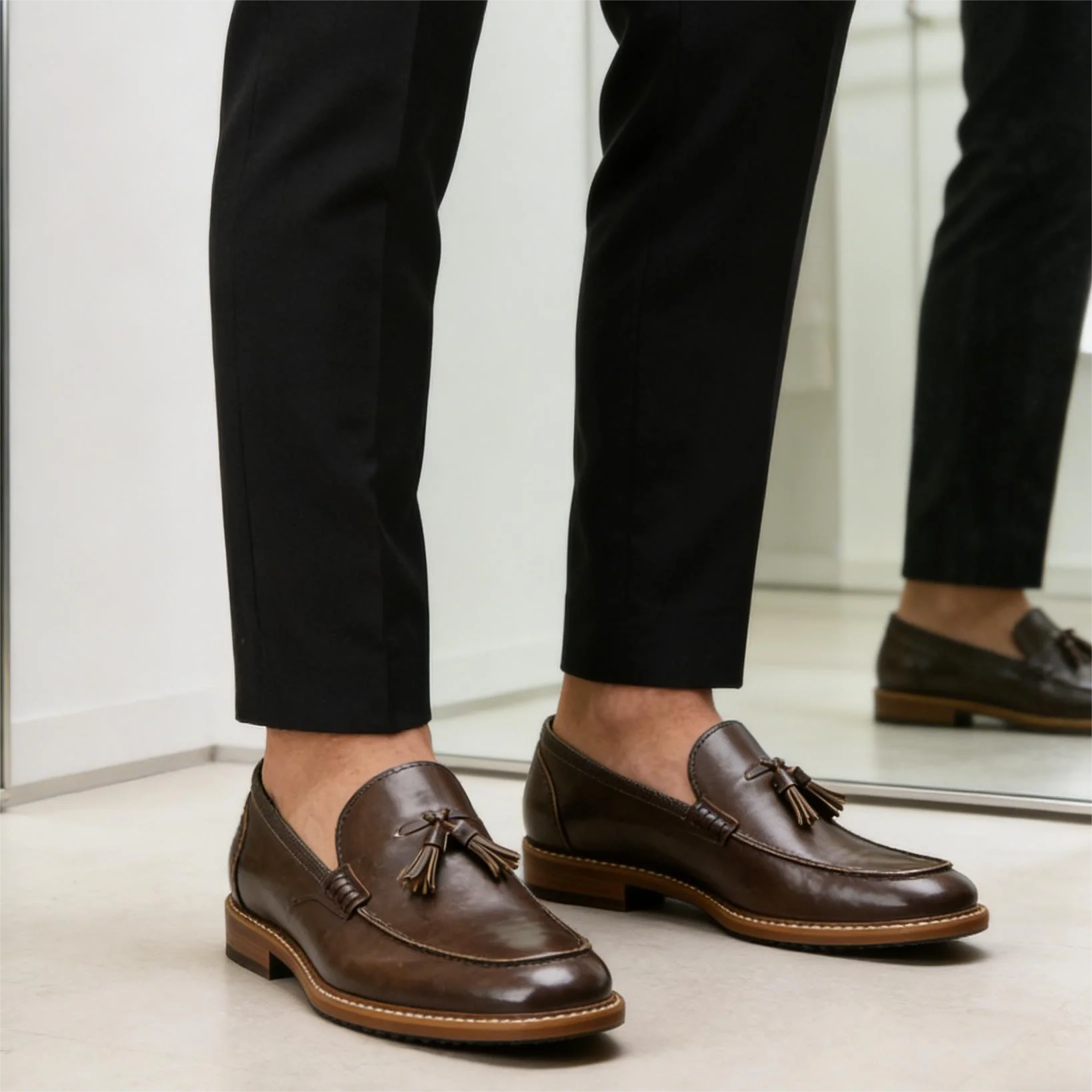 Men Summer Shoes Breathable Fashion Summer Comfortable Men Leather Shoes