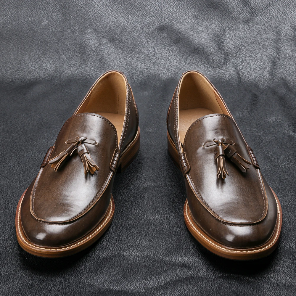 Men Summer Shoes Breathable Fashion Summer Comfortable Men Leather Shoes